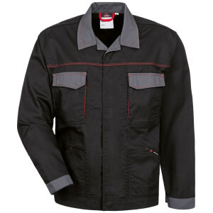 CRAFTLAND LOKEREN Twill Bundjacke Schwarz/Grau