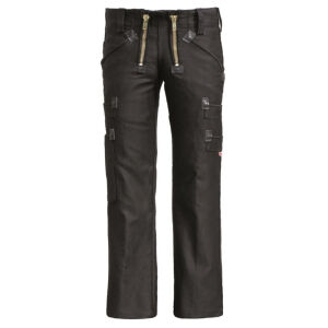 EIKO Linie 86ST Zunfthose BIKER elastischer Doppelpilot Schwarz