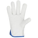 STRONGHAND SILVERSTONE Fahrer-Handschuhe Grau