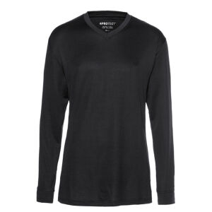 4PROTECT AUSTIN UV-Schutz-Langarm-Shirt Schwarz