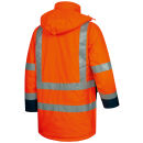 ELYSEE LUIS Warnschutz-Parka Orange/Marine M
