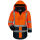 ELYSEE LUIS Warnschutz-Parka Orange/Marine M