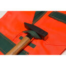 PLANAM Warnschutz-Latzhose Orange/Grün