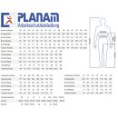 PLANAM Warnschutz-Latzhose Orange/Grün