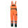 PLANAM Warnschutz-Latzhose Orange/Grün