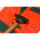 PLANAM Warnschutz-Latzhose Orange/Grün