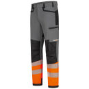 ELYSEE VIANDEN Warnschutz-Stretch-Bundhose Grau/Schwarz/Orange 56