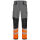 ELYSEE VIANDEN Warnschutz-Stretch-Bundhose Grau/Schwarz/Orange 68