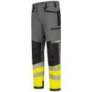 ELYSEE MERSCH Warnschutz-Stretch-Bundhose Grau/Schwarz/Gelb 48