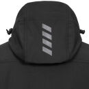 ELYSEE POROS Winter-Softshelljacke Schwarz