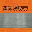 SAFESTYLE AMBROSIUS Multinorm-Regenjacke Orange