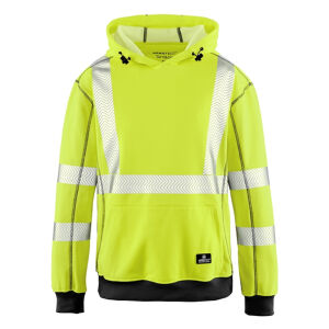 4PROTECT PORTLAND Warnschutz-Hoodie Gelb