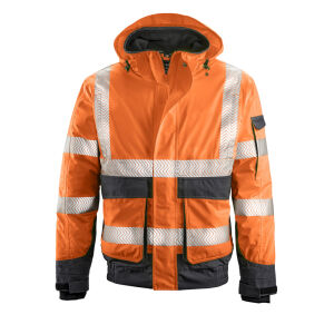 4PROTECT NEWARK Warn-Wetterschutz-Blouson Orange