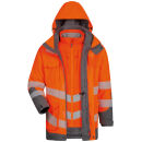 ELYSEE HERWIN Warnschutz-Parka Orange/Grau