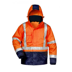 SAFESTYLE UDO Warnschutz-Pilotjacke 3 in 1 Orange