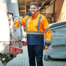 SAFESTYLE UDO Warnschutz-Pilotjacke 3 in 1 Orange