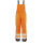 4PROTECT ATLANTA Warn-Winter-Wetterschutz-Latzhose Orange