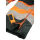 4PROTECT ATLANTA Warn-Winter-Wetterschutz-Latzhose Orange