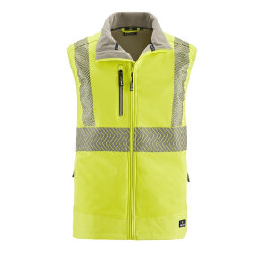 4PROTECT PARAMUS Warnschutz-Softshellweste Gelb