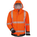 ELYSEE LUKAS Warnschutz-Softshelljacke Orange/Schwarz S