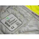 ELYSEE MELVIN Warnschutz-Softshelljacke Gelb/Schwarz