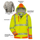 ELYSEE RICKMER Warnschutz-Softshelljacke Gelb/Orange