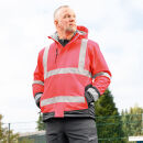 ELYSEE KALEB Warnschutz-Softshelljacke Rot/Schwarz