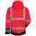 ELYSEE KALEB Warnschutz-Softshelljacke Rot/Schwarz
