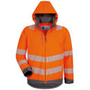ELYSEE HADEMAR Warnschutz-Jacke 2 in 1 Orange/Grau