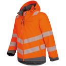 ELYSEE HADEMAR Warnschutz-Jacke 2 in 1 Orange/Grau