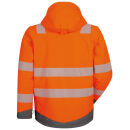 ELYSEE HADEMAR Warnschutz-Jacke 2 in 1 Orange/Grau