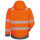 ELYSEE HADEMAR Warnschutz-Jacke 2 in 1 Orange/Grau