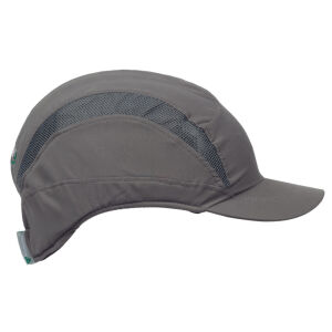 3M Anstoßkappe First Base 3 Classic verkürzter Schirm 55 mm Grau