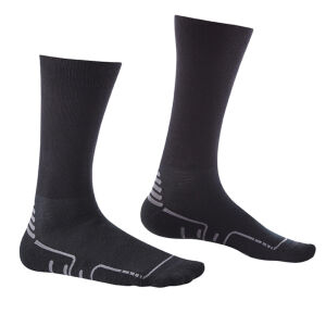 ruNNex ESD Funktionssocke-Winter Schwarz/Grau