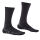 ruNNex ESD Funktionssocke-Winter Schwarz/Grau 43-46