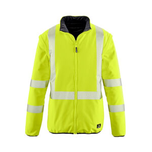 4PROTECT RENO Warnschutz-Softshellwendejacke Gelb