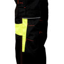 LeiKaTex BLACK LINE Latzhose Schwarz