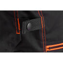 LeiKaTex BLACK LINE Latzhose Schwarz