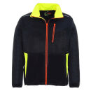 LeiKaTex BLACK LINE Fleecejacke Schwarz L