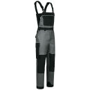 ELYSEE ORRUSTI Multinorm-Latzhose Grau/Schwarz 64