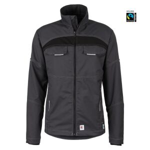 BEB Bundjacke Flex Charcoal/Schwarz