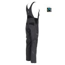 BEB Latzhose Flex Charcoal/Schwarz
