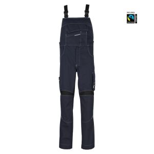 BEB Latzhose Flex Blue shadow/Schwarz