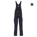 BEB Latzhose Flex Blue shadow/Schwarz