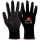 HASE PADUA BLACK Montage-Handschuhe Schwarz