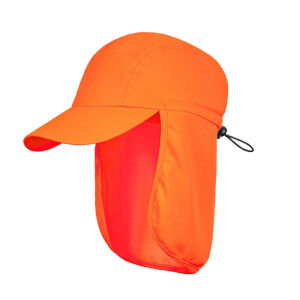 4PROTECT Warnschutz UV-Schutz-Cap Orange