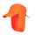 4PROTECT Warnschutz UV-Schutz-Cap Orange