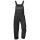 CRAFTLAND BEVEREN Twill Latzhose Schwarz/Grau