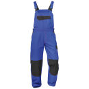 CRAFTLAND ANDERLECHT Twill Latzhose Kornblau/Schwarz 62