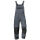 CRAFTLAND ZULTE Twill Latzhose Grau/Schwarz 58